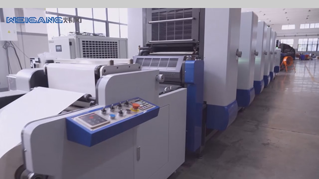 Máy in nhãn Offset PS không liên tục, ZX-320/450